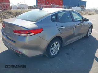 2017 Kia Optima LX with VIN 5XXGT4L32HG168901, listed as a IAAI auction lot 41775573 with 80,956 mi miles. Bid and sale history available at carsss.com. Image 4.
