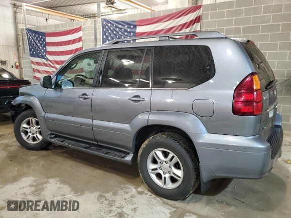 2007 Lexus GX 470 with VIN JTJBT20X870139695, listed as a Copart auction lot 67362474 with 222,269 mi miles and Salvage Title. Bid and sale history available at carsss.com. Image 2.