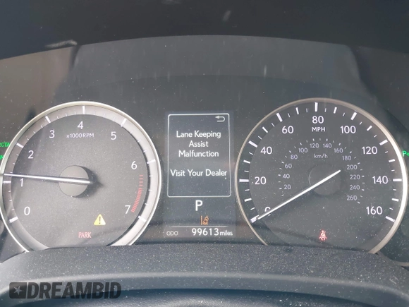 2018 Lexus RX 350 with VIN 2T2BZMCA8JC158132, listed as a IAAI auction lot 41938606 with 99,613 mi miles and . Bid and sale history available at DreamBid. Image 7.