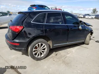 2013 Audi Q5 Premium Plus with VIN WA1LFAFP3DA034756, listed as a Copart auction lot 43770374 with 0 mi miles and Salvage Title. Bid and sale history available at carsss.com. Image 3.