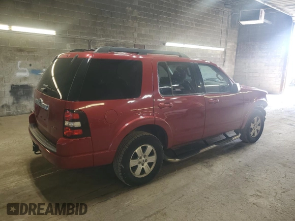 2010 Ford Explorer XLT with VIN 1FMEU7DE1AUA70153, listed as a Copart auction lot 52072295 with 148,177 mi miles and Salvage Title. Bid and sale history available at carsss.com. Image 3.