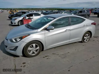 2015 Hyundai Elantra SE with VIN 5NPDH4AE1FH633940, listed as a Copart auction lot 50836225 with 123,087 mi miles and Salvage Title. Bid and sale history available at carsss.com. Image 1.