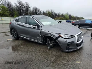 2023 Infiniti QX55 Luxe с VIN 3PCAJ5JR9PF124484, выставлен на аукционе Copart как лот 56116735 с пробегом 14 781 миль миль и Списание • Salvage title. История ставок и продаж доступна на DreamBid. Изображение 4.