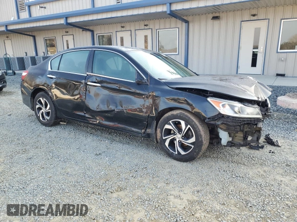 2017 Honda Accord LX with VIN 1HGCR2F34HA212343, listed as a Copart auction lot 48938905 with 124,645 mi miles and Salvage Title. Bid and sale history available at carsss.com. Image 4.