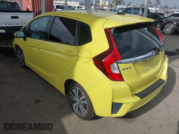 2015 Honda Fit EX-L with VIN 3HGGK5H81FM722763, listed as a IAAI auction lot 42565430 with 105,768 mi miles and . Bid and sale history available at DreamBid. Image 3.