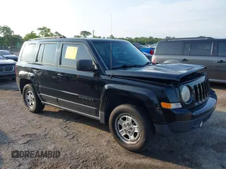2014 Jeep Patriot Sport with VIN 1C4NJPBA3ED720412, listed as a IAAI auction lot 42390785 with 215,446 mi miles and . Bid and sale history available at DreamBid. Image 13.