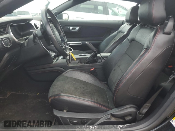2022 Ford Mustang GT Premium with VIN 1FATP8FFXN5105812, listed as a Copart auction lot 58480665 with 23,168 mi miles and Salvage title. Bid and sale history available at DreamBid. Image 7.