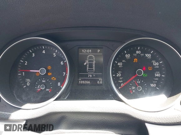 2017 Volkswagen Passat S z VIN 1VWAT7A37HC069014, wystawiony jako IAAI lot #41967310 z przebiegiem 109 266 mil mil oraz . Historia ofert i sprzedaży dostępna na DreamBid. Obrazek 7.