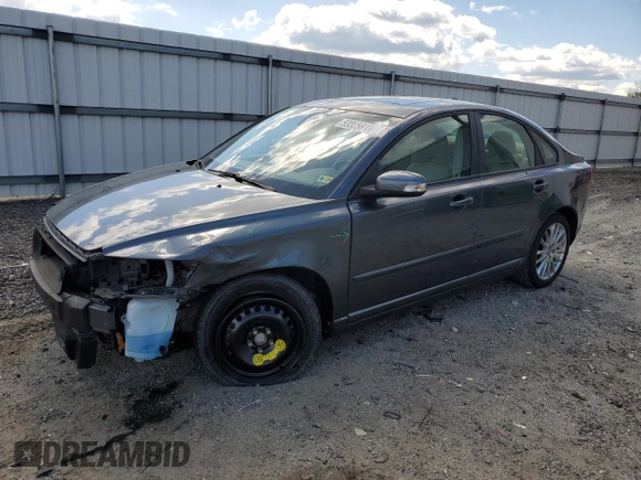 2010 Volvo S40 with VIN YV1382MS7A2491664, listed as a Copart auction lot 53325645 with 53,416 mi miles and Salvage Title. Bid and sale history available at carsss.com. Image 1.
