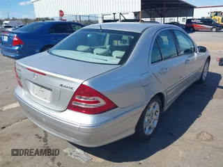 2005 Mercedes-Benz C 240 with VIN WDBRF81J95F599348, listed as a IAAI auction lot 41725376 with 210,859 mi miles and . Bid and sale history available at DreamBid. Image 4.