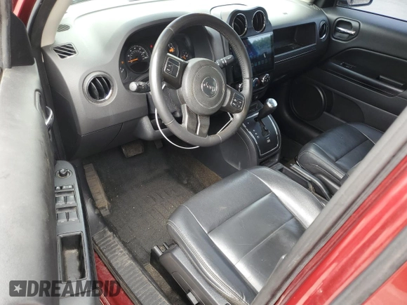 2016 Jeep Patriot Latitude with VIN 1C4NJRFB5GD671845, listed as a Copart auction lot 64596485 with 105,744 mi miles and Clean title. Bid and sale history available at DreamBid. Image 8.