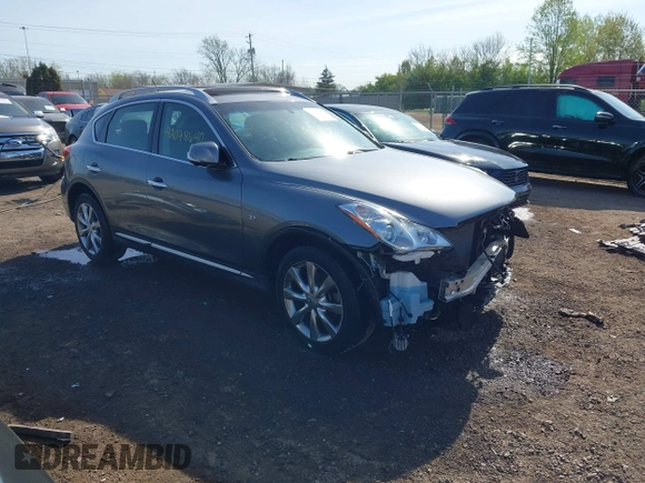 2017 Infiniti QX50 with VIN JN1BJ0RR7HM406078, listed as a IAAI auction lot 42098640 with 42,603 mi miles and . Bid and sale history available at DreamBid. Image 1.