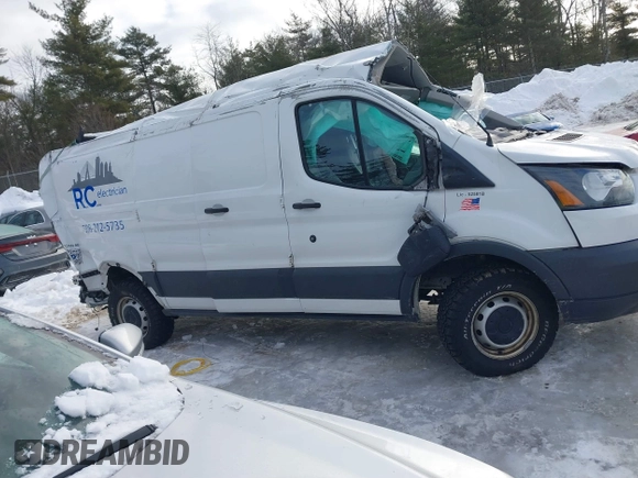 2016 Ford Transit Cargo with VIN 1FTYR1ZM1GKB40867, listed as a IAAI auction lot 41628525 with 99,580 mi miles and . Bid and sale history available at DreamBid. Image 12.