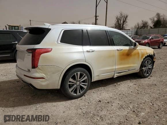 2020 Cadillac XT6 FWD Premium Luxury с VIN 1GYKPCRS3LZ108567, выставлен на аукционе Copart как лот 48582435 с пробегом 68 986 миль миль и Списание • Salvage title. История ставок и продаж доступна на DreamBid. Изображение 3.