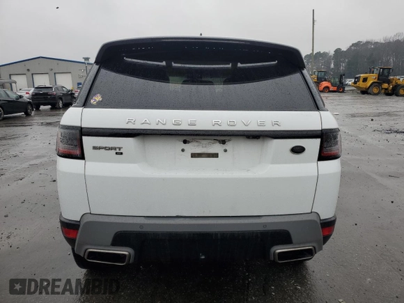 2020 Land Rover Range Rover Sport SE with VIN SALWG2SU3LA879468, listed as a Copart auction lot 42263135 with 85,732 mi miles and Salvage Title. Bid and sale history available at carsss.com. Image 6.