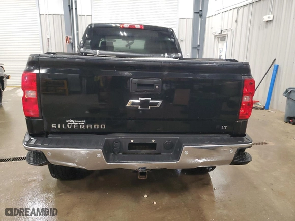 2014 Chevrolet Silverado 1500 LT with VIN 1GCUKREC4EF193616, listed as a Copart auction lot 42055855 with 0 mi miles and Clean Title. Bid and sale history available at carsss.com. Image 6.