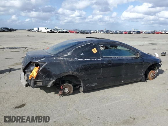 2007 Honda Civic Si with VIN 2HGFG21597H701588, listed as a Copart auction lot 50784335 with Not Provided miles and Non Repairable. Bid and sale history available at DreamBid. Image 3.