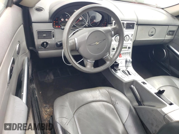 2005 Chrysler Crossfire Limited with VIN 1C3AN65LX5X044621, listed as a Copart auction lot 51674255 with 142,026 mi miles and Salvage Title. Bid and sale history available at DreamBid. Image 8.