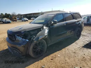 2020 Dodge Durango SXT Plus with VIN 1C4RDJAG8LC124453, listed as a Copart auction lot 88126995 with 219,501 mi miles and Salvage Title. Bid and sale history available at carsss.com. Image 1.