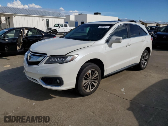 2018 Acura RDX w/Advance Pkg with VIN 5J8TB3H75JL012074, listed as a Copart auction lot 73874544 with 0 mi miles and Non Repairable. Bid and sale history available at carsss.com. Image 1.