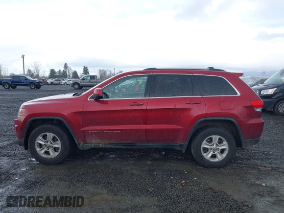 2014 Jeep Grand Cherokee Laredo with VIN 1C4RJFAG7EC213469, listed as a IAAI auction lot 41825075 with 163,417 mi miles. Bid and sale history available at carsss.com. Image 14.