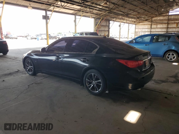 2017 Infiniti Q50 Premium with VIN JN1EV7AP5HM741358, listed as a Copart auction lot 63832655 with 88,364 mi miles and Clean title. Bid and sale history available at DreamBid. Image 2.