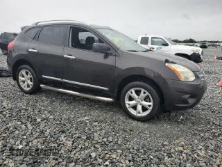 2011 Nissan Rogue SV with VIN JN8AS5MT5BW159813, listed as a Copart auction lot 52286965 with 0 mi miles and Salvage Title. Bid and sale history available at carsss.com. Image 4.