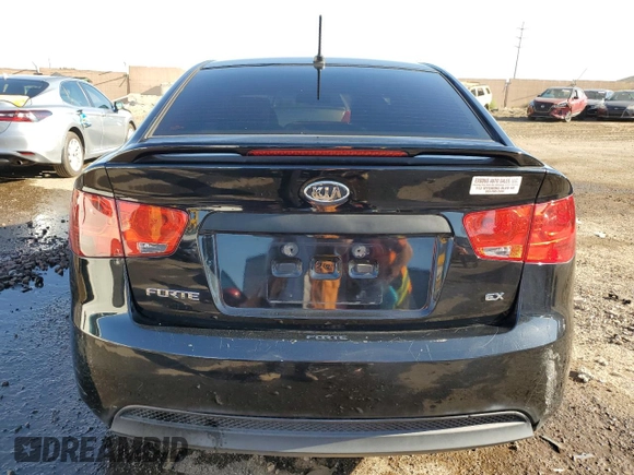 2013 Kia Forte EX with VIN KNAFU4A23D5719786, listed as a Copart auction lot 69278684 with 185,718 mi miles and Salvage Title. Bid and sale history available at carsss.com. Image 6.