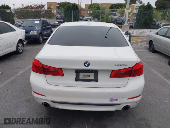 2018 BMW 5 Series 530e with VIN WBAJA9C56JB252738, listed as a IAAI auction lot 42260352 with 113,581 mi miles and . Bid and sale history available at DreamBid. Image 17.