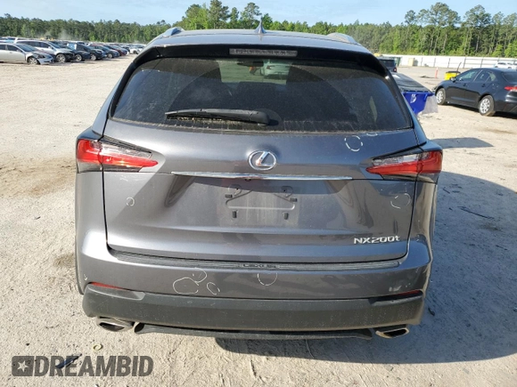 2017 Lexus NX 200t z VIN JTJBARBZ7H2120204, wystawiony jako Copart lot #54868205 z przebiegiem 59 414 mil mil oraz Szkoda całkowita • Salvage title. Historia ofert i sprzedaży dostępna na DreamBid. Obrazek 6.