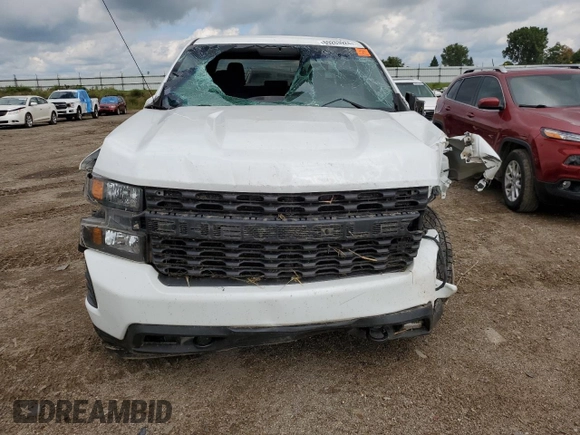 2019 Chevrolet Silverado 1500 Custom with VIN 3GCPYBEH0KG306180, listed as a Copart auction lot 69263924 with 107,279 mi miles and Non Repairable. Bid and sale history available at DreamBid. Image 5.