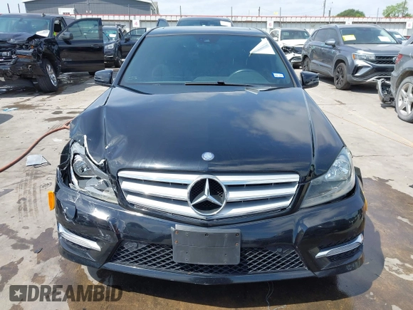2013 Mercedes-Benz C C 250 Sport with VIN WDDGF4HB2DR300821, listed as a IAAI auction lot 41948046 with 81,215 mi miles. Bid and sale history available at carsss.com. Image 6.