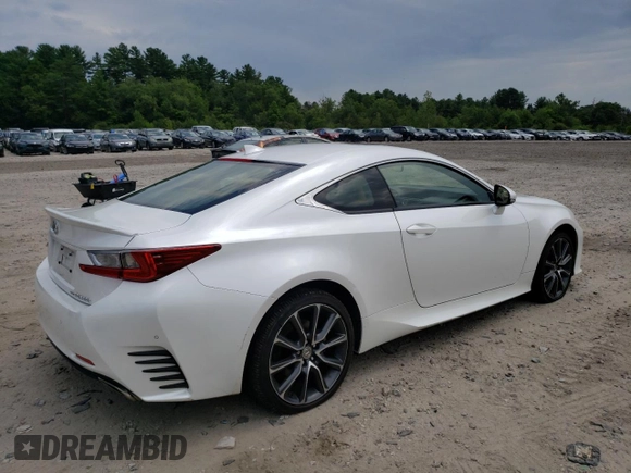 2017 Lexus RC with VIN JTHSM5BC1H5003410, listed as a Copart auction lot 62877934 with 83,551 mi miles and Salvage Title. Bid and sale history available at carsss.com. Image 3.