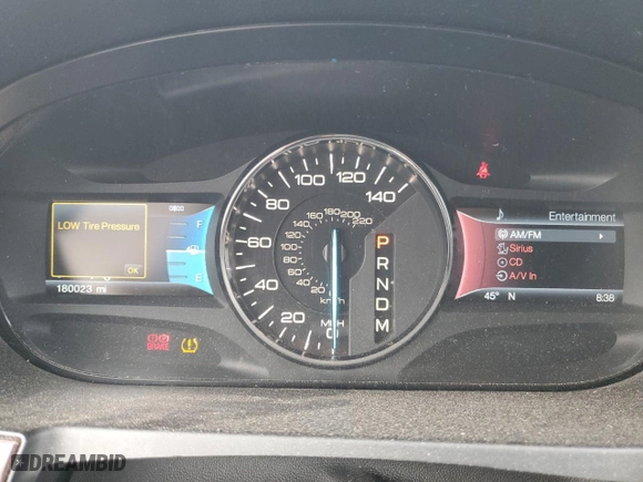 2012 Ford Edge Limited with VIN 2FMDK4KC8CBA39136, listed as a Copart auction lot 52492415 with 180,023 mi miles and Salvage Title. Bid and sale history available at carsss.com. Image 9.