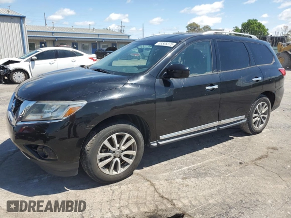 2014 Nissan Pathfinder SL with VIN 5N1AR2MN5EC654666, listed as a Copart auction lot 55505375 with 215,931 mi miles and Clean Title. Bid and sale history available at DreamBid. Image 1.