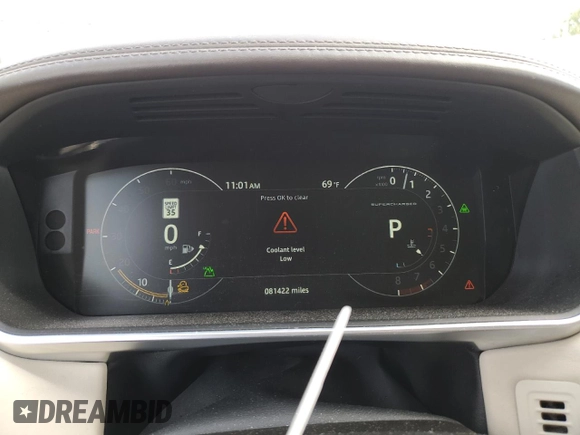 2017 Land Rover Range Rover Sport Autobiography with VIN SALWV2FE6HA134147, listed as a Copart auction lot 64157695 with 81,422 mi miles and Clean title. Bid and sale history available at DreamBid. Image 9.