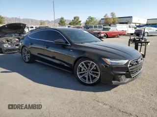 2019 Audi A7 Prestige with VIN WAUV2AF24KN103309, listed as a Copart auction lot 74364324 with 44,111 mi miles and Salvage Title. Bid and sale history available at carsss.com. Image 4.