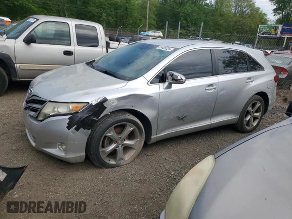 2013 Toyota Venza LE with VIN 4T3ZK3BB3DU054220, listed as a Copart auction lot 55400025 with 372,047 mi miles and Salvage Title. Bid and sale history available at carsss.com. Image 1.