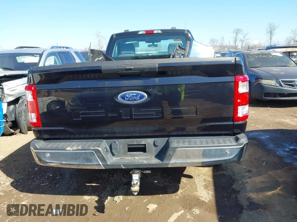 2021 Ford F-150 XL with VIN 1FTMF1CB4MKD64841, listed as a IAAI auction lot 41764428 with 21,628 mi miles and . Bid and sale history available at DreamBid. Image 17.