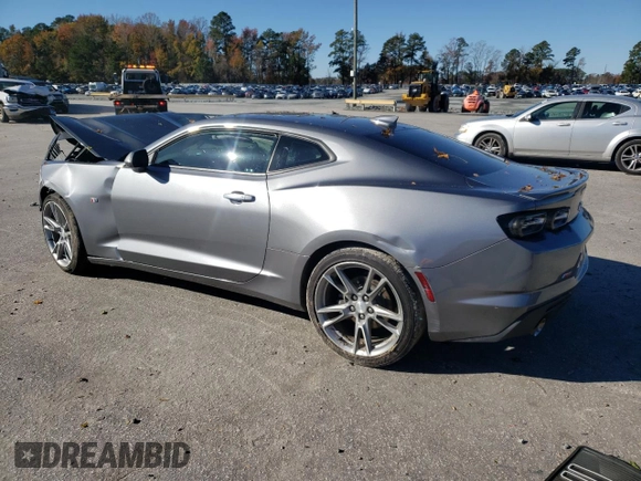 2022 Chevrolet Camaro 1LT with VIN 1G1FB1RS4N0123766, listed as a Copart auction lot 81316664 with 43,075 mi miles and Salvage Title. Bid and sale history available at carsss.com. Image 2.