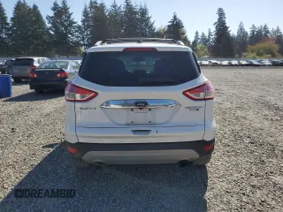 2016 Ford Escape Titanium with VIN 1FMCU9JX5GUC44579, listed as a Copart auction lot 54974965 with 113,776 mi miles and Salvage Title. Bid and sale history available at DreamBid. Image 6.