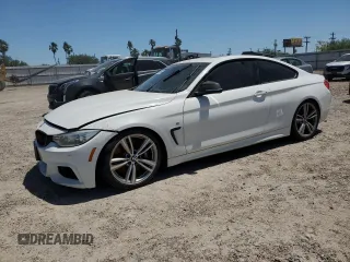 2014 BMW 4 Series 435i z VIN WBA3R1C57EK190520, wystawiony jako Copart lot #52029955 z przebiegiem Nie podano mil oraz Szkoda całkowita • Salvage title. Historia ofert i sprzedaży dostępna na DreamBid. Obrazek 1.
