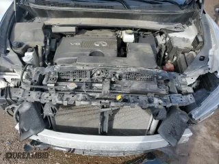 2019 Infiniti QX60 PURE with VIN 5N1DL0MM6KC565761, listed as a Copart auction lot 46236875 with 82,677 mi miles and Salvage Title. Bid and sale history available at carsss.com. Image 12.