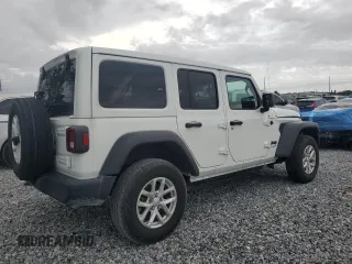 2023 Jeep Wrangler Willys with VIN 1C4HJXDN8PW625204, listed as a Copart auction lot 59328065 with 18,116 mi miles and Salvage title. Bid and sale history available at DreamBid. Image 3.