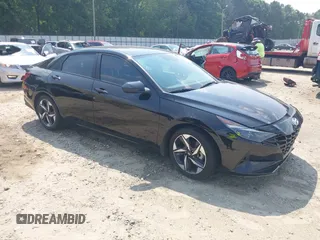 2023 Hyundai Elantra SEL with VIN KMHLS4AGXPU469704, listed as a IAAI auction lot 42355219 with 21,871 mi miles and . Bid and sale history available at DreamBid. Image 1.