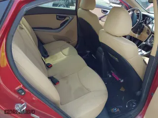 2012 Hyundai Elantra GLS with VIN KMHDH4AE8CU466814, listed as a IAAI auction lot 41933252 with 134,640 mi miles. Bid and sale history available at carsss.com. Image 8.