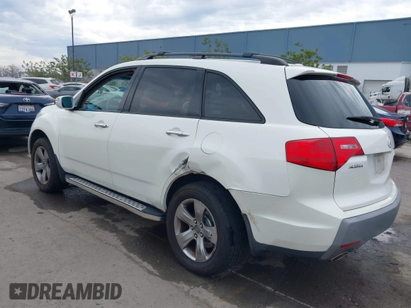 2009 Acura MDX Sport/Pwr Tail Gate with VIN 2HNYD28799H507129, listed as a IAAI auction lot 39407862 with 133,789 mi miles. Bid and sale history available at carsss.com. Image 3.