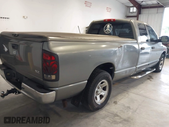 2005 Dodge 1500 SLT with VIN 1D7HA18N75J517874, listed as a IAAI auction lot 42246742 with 105,607 mi miles and . Bid and sale history available at DreamBid. Image 4.
