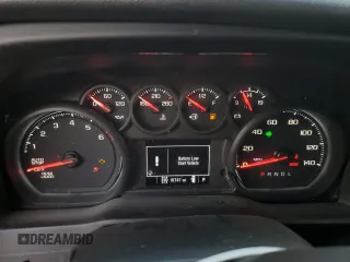 2022 Chevrolet Silverado 1500 Custom with VIN 1GCPDBEK4NZ522349, listed as a Copart auction lot 85862274 with 15,747 mi miles and Salvage Title. Bid and sale history available at carsss.com. Image 9.