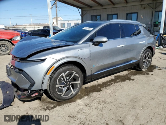 2024 Chevrolet Equinox EV LT z VIN 3GN7DLRP4RS271032, wystawiony jako Copart lot #77460884 z przebiegiem 6 093 mil mil oraz Szkoda całkowita • Salvage title. Historia ofert i sprzedaży dostępna na DreamBid. Obrazek 1.